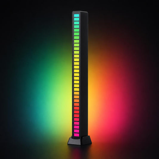Lámpara RGB con control de voz